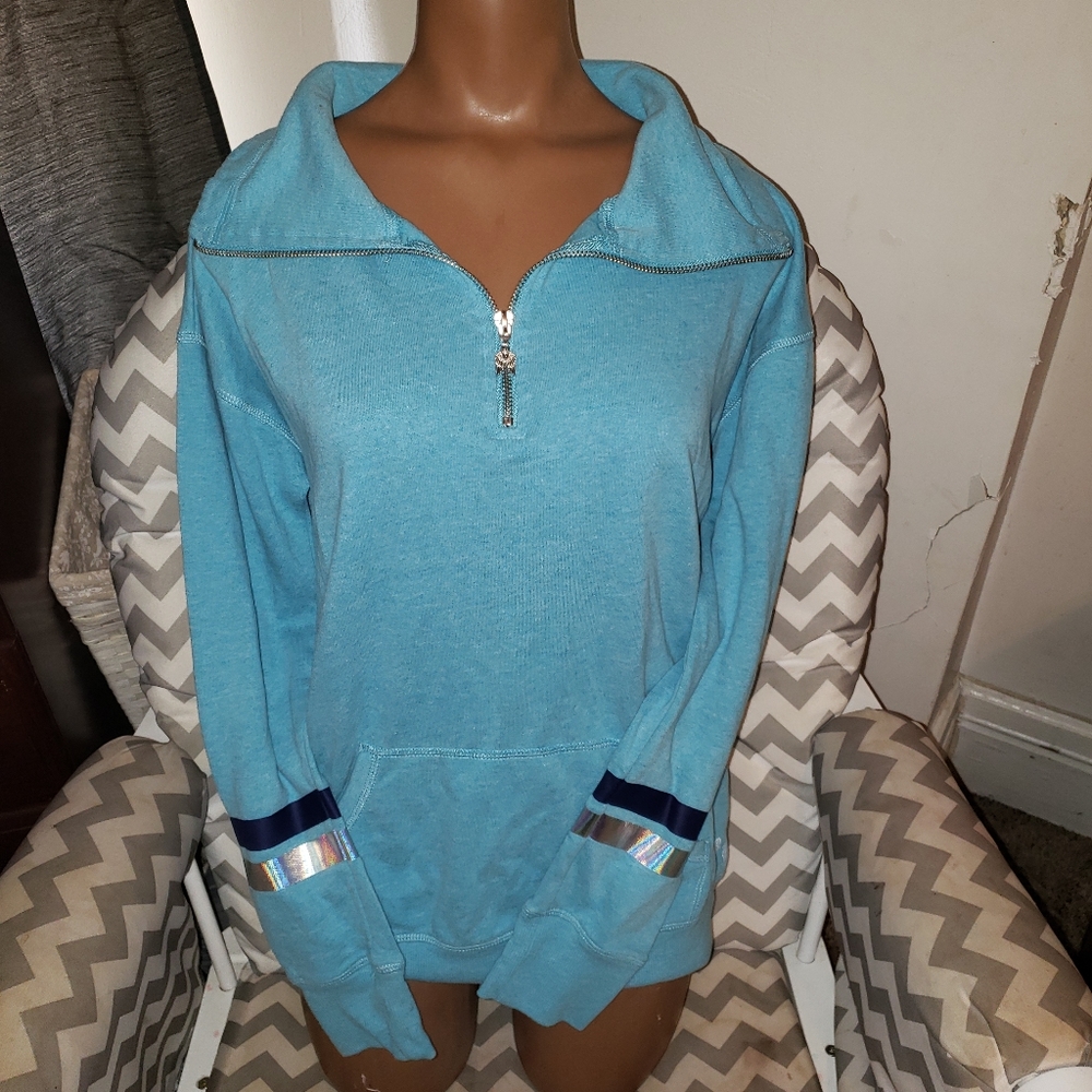 Vs blue quarter zip